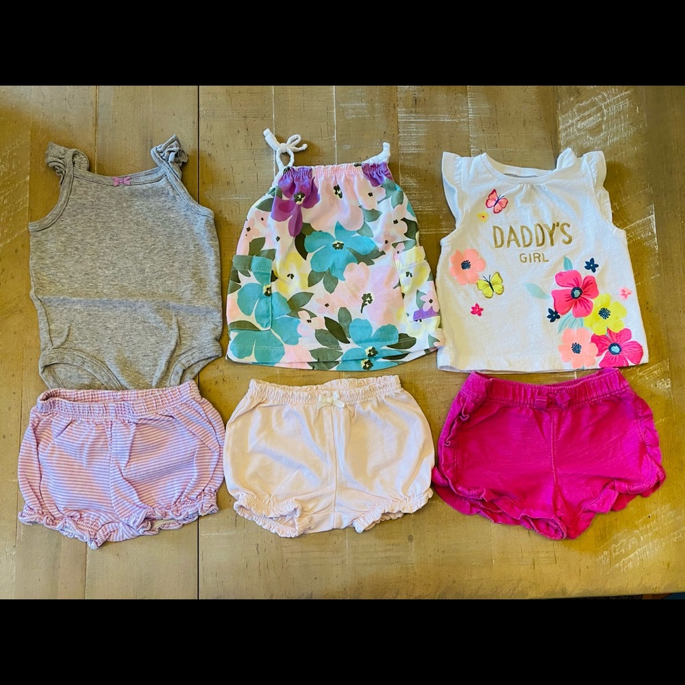 3M Baby Girl Casual Sets